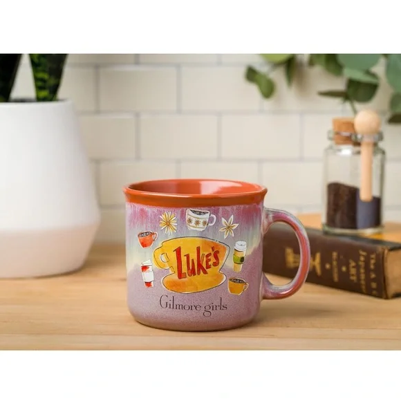 Gilmore Girls Ceramic Camper Mug with Luke's Diner Logo - Picture 6 of 9